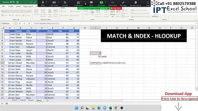 XLOOKUP vs. INDEX & MATCH  - Excel formula: two-way exact match functions to searches in Excel data