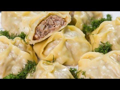 Вкуснейшие Домашние Манты с мясом !