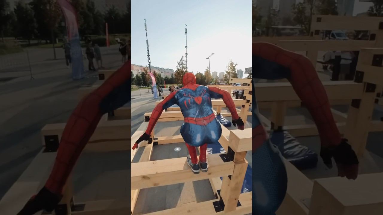 Cool Parkour from Spider-Man