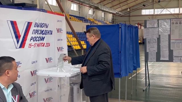 Депутат Госдумы Николай Панков проголосовал на выборах Президента России