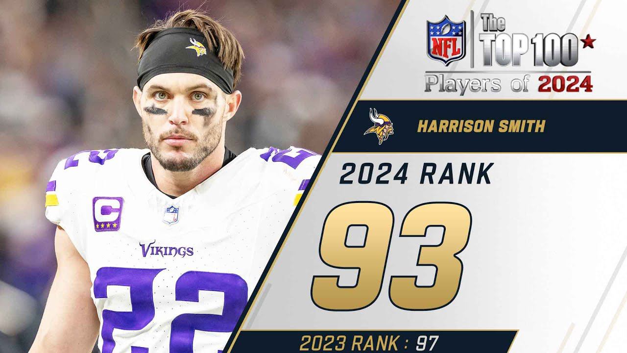 93: Harrison Smith (S, Vikings) |Top 100 Players of 2024