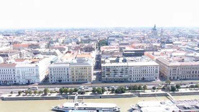 Будапешт дрон над Дунаем