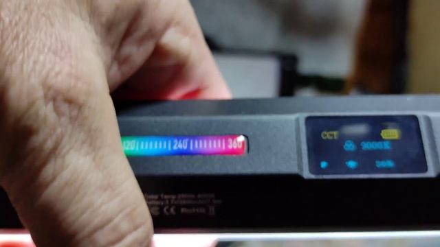 Светодиодная RGB лампа для фото и видео съёмки RGB LED lamp for photography and video shooting