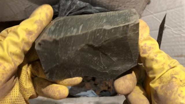 ASMR clay cleaning/АСМР чистка глины
