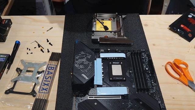 Building with Carbon 690 EK X Gskill Monoblock EK