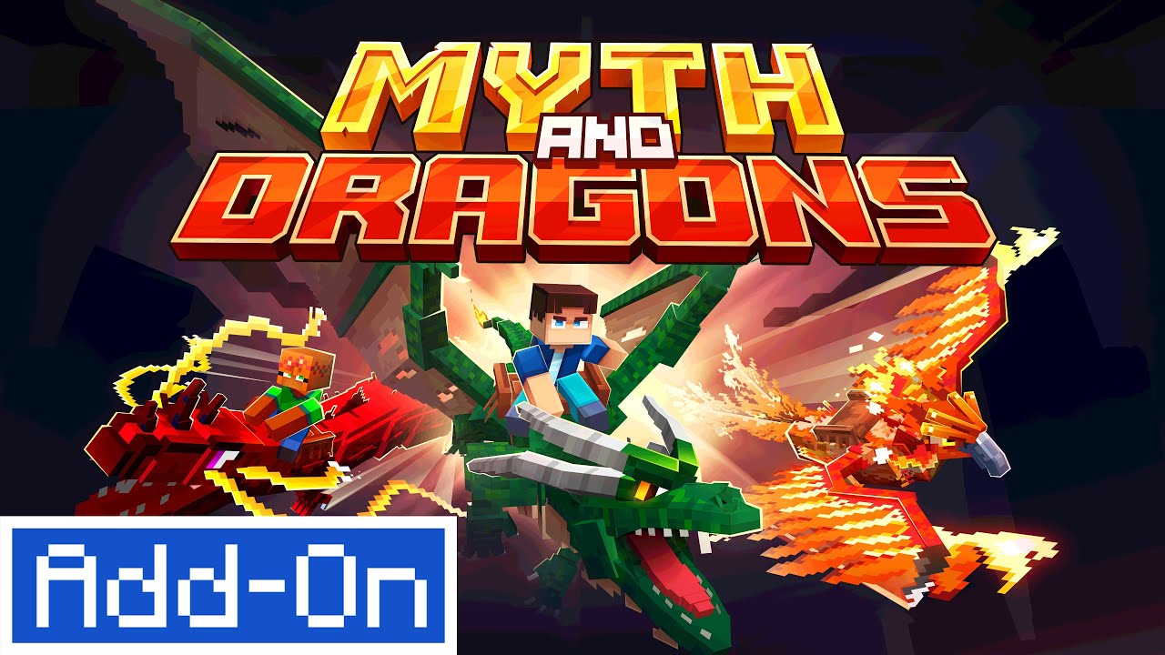 Minecraft Bedrock Add-on «Myth and Dragons»