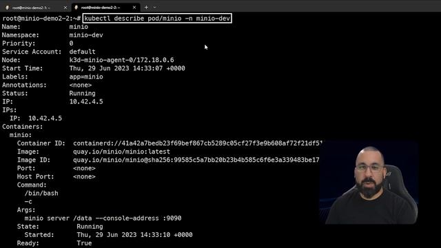 MinIO Operator Lab - Running MinIO on Kubernetes with Manifest Files - K3d Multi Node Lab