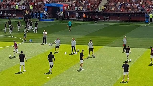 Cristiano Ronaldo Pre Game Warm-Up FIFA World Cup 2018 Portugal vs Morocco