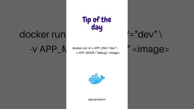 Simplifying Docker Configuration with Environment Variables