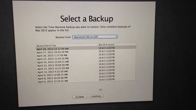 How to recover a Mac Laptop - Restore for Time Machine Backup Part #2