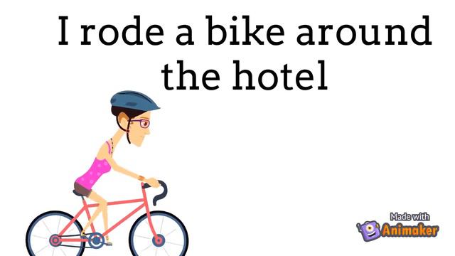 PAST TENSE:  "HOLIDAY"