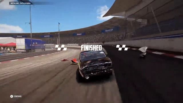 Wreckfest PS4 Offline Gameplay