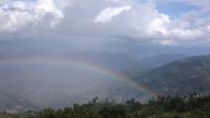 Радуга в горах. Непал