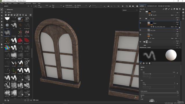 58 - Creating Our Doors And Windows Part2 Timelapse