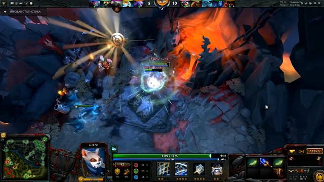 Богоподобный Meepo L Abed 8000 MMR L Dota 2 TOP MMR