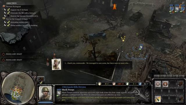 CoH2 - M1 - Stalingrad Rail Station