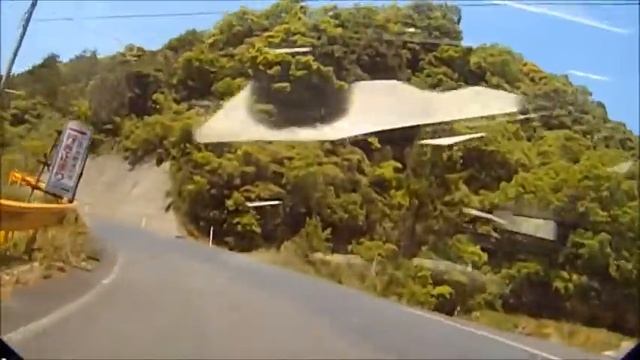 SUZUKI GSR400 ツーリングビデオ Vol 7 須佐ホルンフェルス大断層編