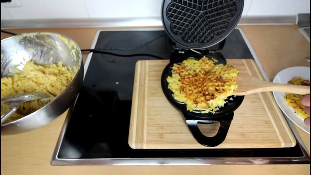 Kartoffeln und Äpfel im Waffeleisen? – 2 leckere Rezepte ? #rezeptwaffeln