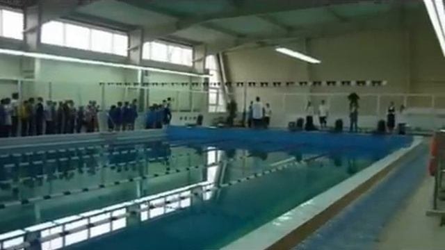 Соревнования в бассейне Волна в Ефремове