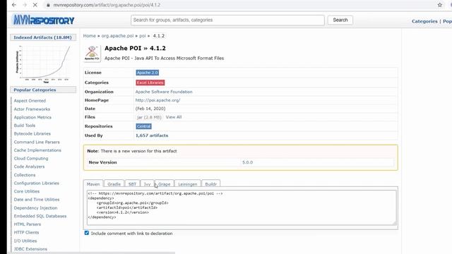 Apache POI - EP02 - Setting POI dependencies