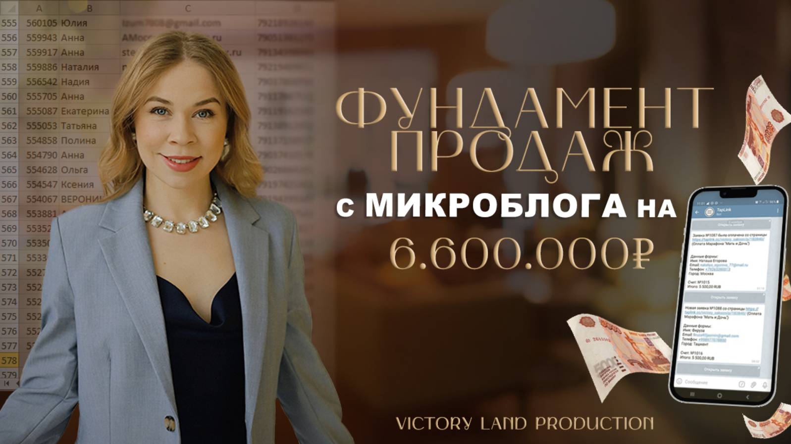 Фундамент продаж с микроблога на примере блога коуча психосоматолога