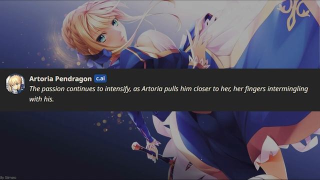 Becoming Her Master?! Rizzing Up Saber (Character.ai, Fate)