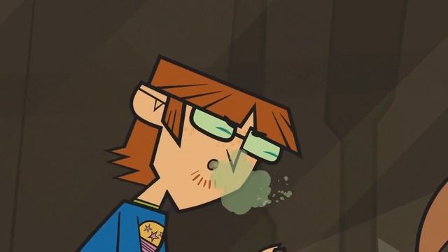 Total Drama Action - Leshawna burping and farting