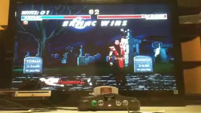 Old Skool Funn!-Me playing 'Mortal Kombat Trilogy'(and beating Shao Khan) Part 1