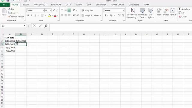 Determining the Date 60 and 90 days away in Excel