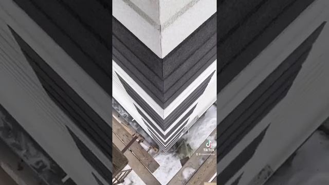 Бетонный сайдинг. Фасад , что надо.