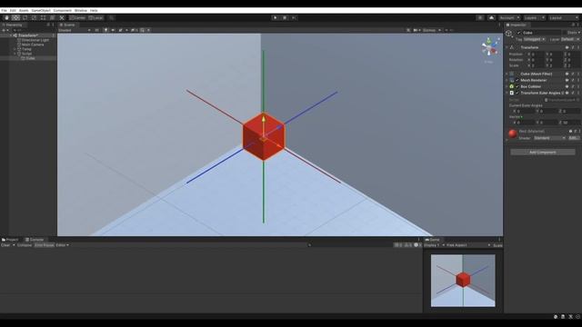 Unity C#. Transform EulerAngles. Справочник. Мусин Михаил.