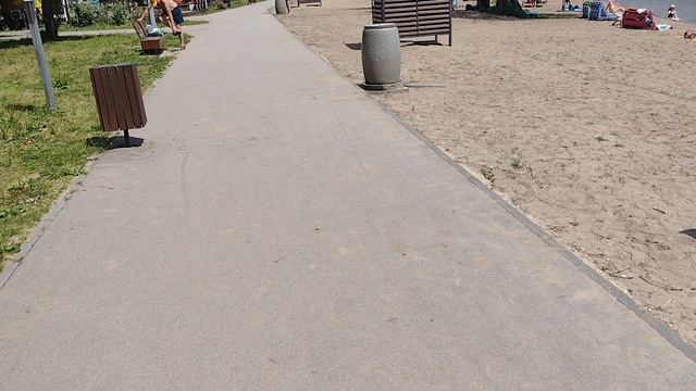 Липецк. Пешая прогулка по Липецку. Центральный пляж. 28 июня 2024.