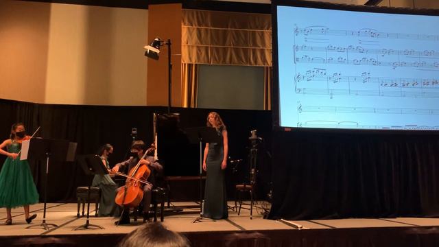 Dhire-Dhire by Reena Esmail (for Soprano, Violin, Cello, and Piano)