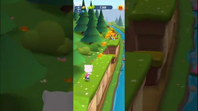 Мой говорящий Том бег за золотом 10 часть