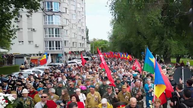 Более 30 тысяч человек на Марше Победы в Кишинёве. 9 мая 2024