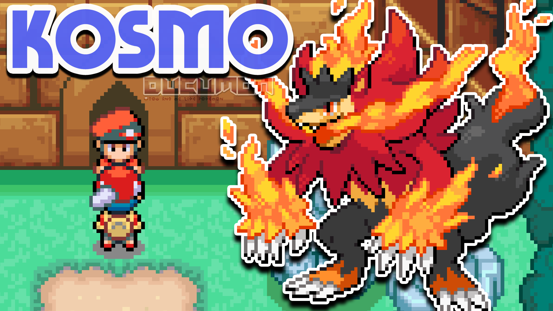 Pokemon Kosmo - GBA ROM Взлом с новым регионом, новой историей, 150 фейковыми монстрами и многим дру