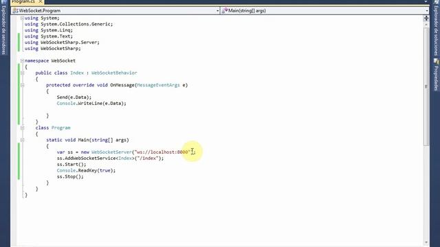 Websockets con un ejemplo