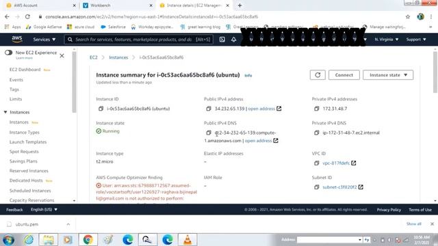 Server refused our key while running ec2 Instance (putty) 2020