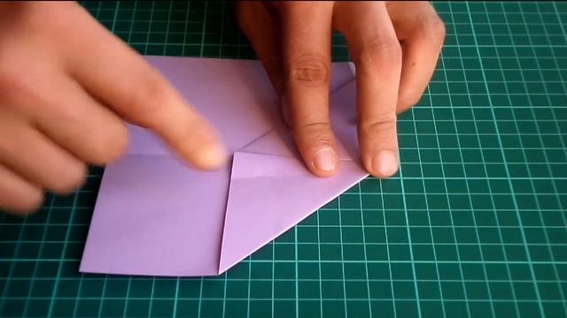 ОРИГАМИ САМОЛЕТ ЛЕТАЮЩИЙ КАК СДЕЛАТЬ ОРИГАМИ САМОЛЕТ ИЗ БУМАГИ  ORIGAMI PAPER PLANE