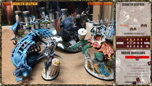 LIVE: Orruk Warclans vs Idoneth Deepkin - Warhammer: Age of Sigmar Battle Report