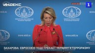 Захарова: Евросоюз подстрекает Украину к терроризму