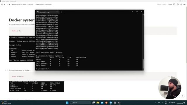 Docker System - Commands