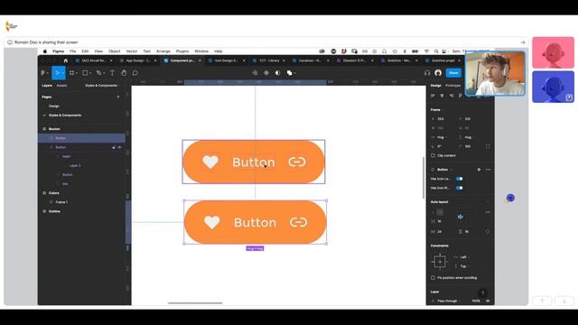 Les components Properties Figma 2022