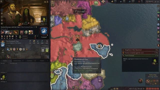 BITVA O TEMNÝ PORTÁL!! - CRUSADER KINGS 3 - GUARDIANS OF AZEROTH II - CZ/SK - #4