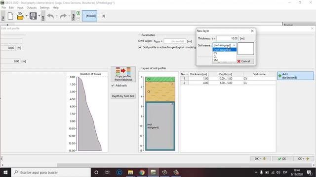 Tutorial De Geo 5 - Modulo Estratigrafía - Modelo Geológico 3D
