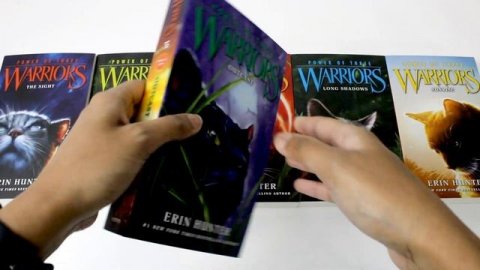 Warrior Cats: Power of Three 6 Book Series by Erin Hunter - Book Unboxing