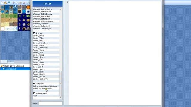 RPG Maker VXA Tutorial - Galvs Visual Novel Choices