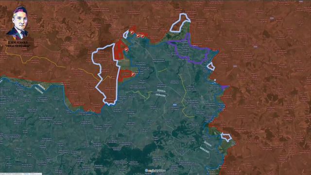 Курская операция продолжается,Украинск на половину взят.