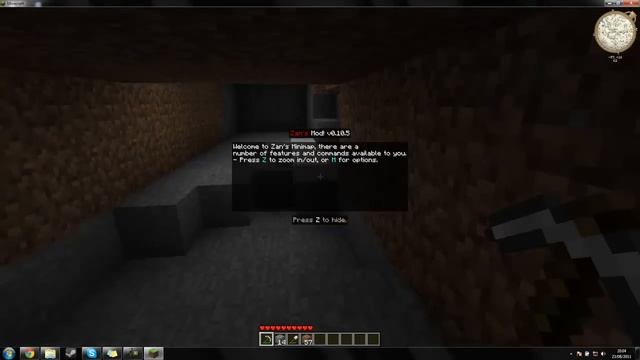 Minecraft Beta 1.7.3  ZanMiniMap Mod Tutorial