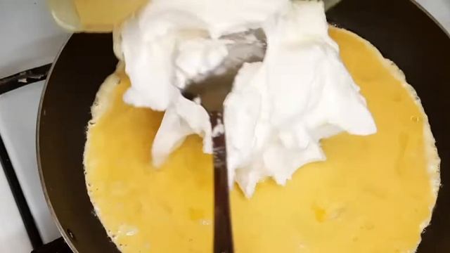 Омлет пуляр. Французский омлет пуляр. Казакша рецепт. French omelet poulard. Omelette poulard.